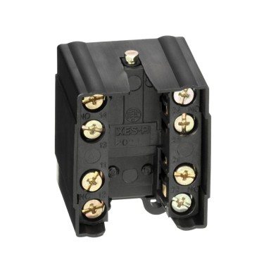 XESP1031 - Limit switch contact block, Limit switches XC Standard, XESP, 2 C/O snap action, staggered, silver plated - Schneider Electric - Limit switch contact block, Limit switches XC Standard, XESP, 2 C/O snap action, staggered, silver plated - Schneider Electric - 0