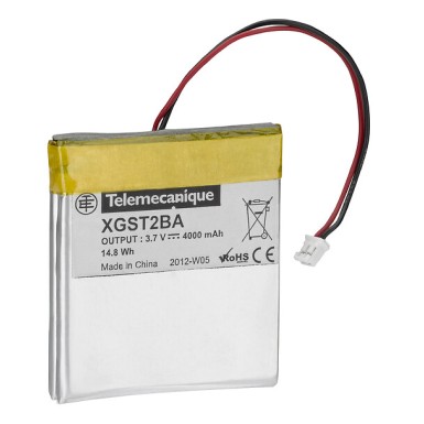 XGST2BA - Radio frequency identification XG, battery 3 - Telemecanique - Radio frequency identification XG, battery 3,7 V Li Ion, for RFID portable terminal - Telemecanique - 0