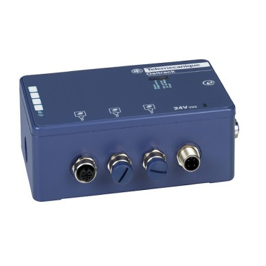 XGSZ33ETH - Telemecanique - Connection Ethernet box, Radio frequency identification XG, Modbus TCP/IP, 3 channels for XGCS smart antennas