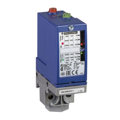 XMLB010A2S11 - OsiSense XML-B - pressure switch - 10bar - adjustable difference 2 thresholds - 1 OF - Schneider Electric - OsiSense XML-B - pressure switch - 10bar - adjustable difference 2 thresholds - 1 OF - Schneider Electric - 0