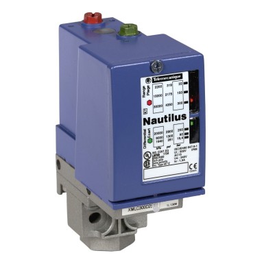 XMLC300D2S12 - Electromechanical pressure sensor, Pressure sensors XM, switch XMLC 300 bar, adjustable scale 2 thresholds, 2 C/O - Schneider Electric - Electromechanical pressure sensor, Pressure sensors XM, switch XMLC 300 bar, adjustable scale 2 thresholds, 2 C/O - Schneider Electric - 0