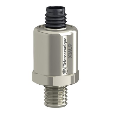 XMLP100RD23F - Telemecanique - Electronic pressure sensors, Pressure sensors XM, transmitter 100 PSI, 4...20 mA, 1/4 18NPT male, FPM, M12
