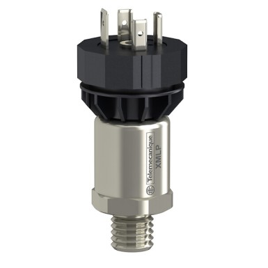 XMLPM60RC23F - Telemecanique - Electronic pressure sensors, Pressure sensors XM, transmitter -14,5...60 PSI, 4...20 mA, 1/4 18NPT male, FPM, DIN
