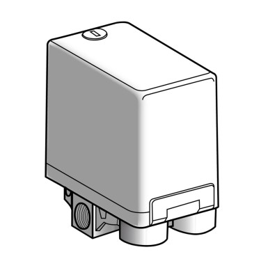 XMPD12C2431 - Pressure sensors XM, pressure sensor XMP, 12 bar, 4xG 1/4 female, 3 NC, without control type - Schneider Electric - Pressure sensors XM, pressure sensor XMP, 12 bar, 4xG 1/4 female, 3 NC, without control type - Schneider Electric - 0