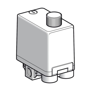 XMPE12C2431C200 - Pressure sensors XM, pressure sensor XMP, 12 bar, 4xG 1/4 female, 3 NC, ON/OFF knob control - Schneider Electric - Pressure sensors XM, pressure sensor XMP, 12 bar, 4xG 1/4 female, 3 NC, ON/OFF knob control - Schneider Electric - 0