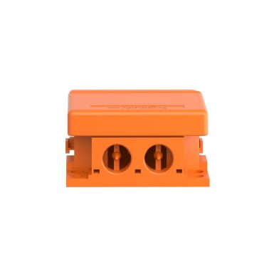 XPER211 - Harmony XPE, Single foot switch, metal, orange, without cover, 2 steps, 2 contacts 1 NC+NO, IP66 - Schneider Electric - Harmony XPE, Single foot switch, metal, orange, without cover, 2 steps, 2 contacts 1 NC+NO, IP66 - Schneider Electric - 2