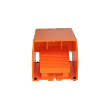 XPER310 - Harmony XPE, Single foot switch, metal, orange, with cover, 1 step, 1 contact 1 NC+NO, IP66 - Schneider Electric - Harmony XPE, Single foot switch, metal, orange, with cover, 1 step, 1 contact 1 NC+NO, IP66 - Schneider Electric - 4