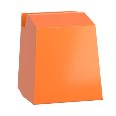 XPER510 - Single foot switch, Harmony XPE, metal, orange, with cover, trigger mechanism, 1 step, 1 contact 1NC+NO, IP66 - Schneider Electric - Single foot switch, Harmony XPE, metal, orange, with cover, trigger mechanism, 1 step, 1 contact 1NC+NO, IP66 - Schneider Electric - 3