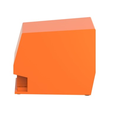 XPER510 - Single foot switch, Harmony XPE, metal, orange, with cover, trigger mechanism, 1 step, 1 contact 1NC+NO, IP66 - Schneider Electric - Single foot switch, Harmony XPE, metal, orange, with cover, trigger mechanism, 1 step, 1 contact 1NC+NO, IP66 - Schneider Electric - 5