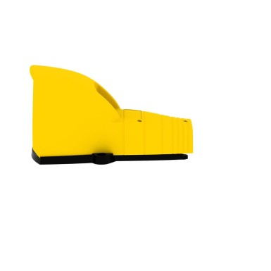 XPEY510 - Single foot switch, Harmony XPE, plastic, yellow, with cover, trigger mechanism, 1 step, 1 contact 1NC+NO, IP55 - Schneider Electric - Single foot switch, Harmony XPE, plastic, yellow, with cover, trigger mechanism, 1 step, 1 contact 1NC+NO, IP55 - Schneider Electric - 4