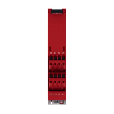 XPSBAT12A1AC - Time delayed output, Harmony XPS, for Estop, guard, OSSD, 24 V AC/DC, spring - Schneider Electric - Time delayed output, Harmony XPS, for Estop, guard, OSSD, 24 V AC/DC, spring - Schneider Electric - 1