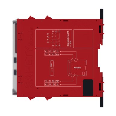 XPSBAT12A1AP - Time delayed output, Harmony XPS, for Estop, guard, OSSD, 24 V AC/DC, screw - Schneider Electric - Time delayed output, Harmony XPS, for Estop, guard, OSSD, 24 V AC/DC, screw - Schneider Electric - 5