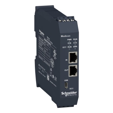 XPSMCMCO0000EC - EtherCAT diagnostic expansion module, Modicon MCM, screw term - Schneider Electric - EtherCAT diagnostic expansion module, Modicon MCM, screw term - Schneider Electric - 0