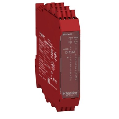 XPSMCMDI1200MTG - 12 inputs expansion module for safety mats with spring term - Schneider Electric - 12 inputs expansion module for safety mats with spring term - Schneider Electric - 0