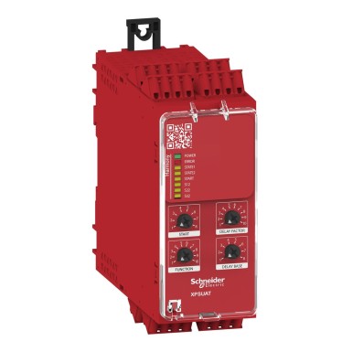 XPSUAT13A3AC - Safety module, Harmony Safety Automation, Cat.4, features XPSUAK + delayed outputs, 24v AC/DC, sprin - Schneider Electric - Safety module, Harmony Safety Automation, Cat.4, features XPSUAK + delayed outputs, 24v AC/DC, sprin - Schneider Electric - 0