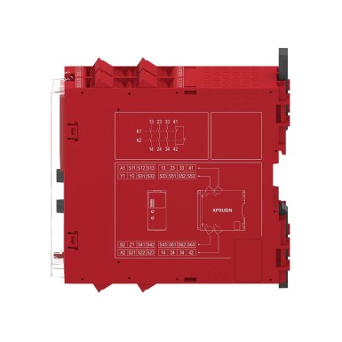 XPSUDN33AP - Safety module, Harmony Safety Automation, Cat.4, features 6*XPSUAF, 48240v AC/DC, screw - Schneider Electric - Safety module, Harmony Safety Automation, Cat.4, features 6*XPSUAF, 48240v AC/DC, screw - Schneider Electric - 5