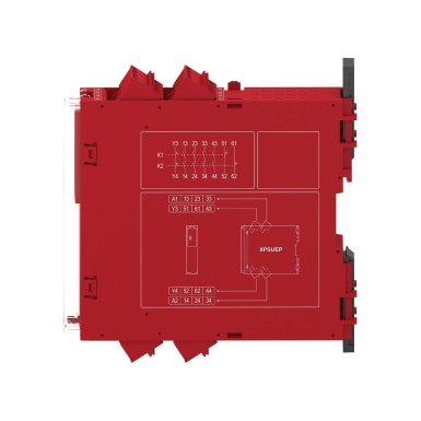 XPSUEP14AC - Safety module, Harmony Safety Automation, Cat.4, Expansion use with Universal range, 24v AC/DC, spring - Schneider Electric - Safety module, Harmony Safety Automation, Cat.4, Expansion use with Universal range, 24v AC/DC, spring - Schneider Electric - 6