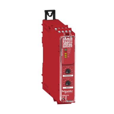 XPSUVN11AP - Safety module, Harmony Safety Automation, Zero speed monitoring with time delay, 24V AC/DC, screw - Schneider Electric - Safety module, Harmony Safety Automation, Zero speed monitoring with time delay, 24V AC/DC, screw - Schneider Electric - 0