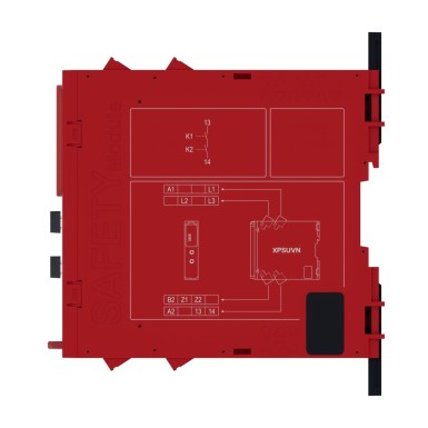 XPSUVN11AP - Safety module, Harmony Safety Automation, Zero speed monitoring with time delay, 24V AC/DC, screw - Schneider Electric - Safety module, Harmony Safety Automation, Zero speed monitoring with time delay, 24V AC/DC, screw - Schneider Electric - 2