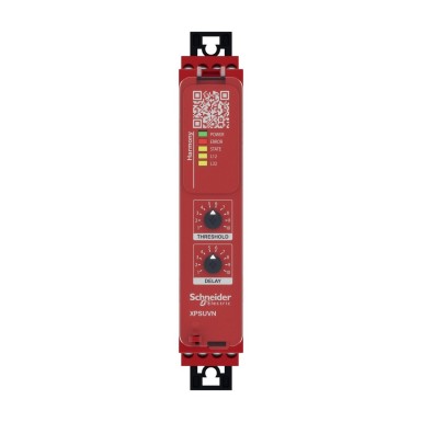 XPSUVN11AP - Safety module, Harmony Safety Automation, Zero speed monitoring with time delay, 24V AC/DC, screw - Schneider Electric - Safety module, Harmony Safety Automation, Zero speed monitoring with time delay, 24V AC/DC, screw - Schneider Electric - 5