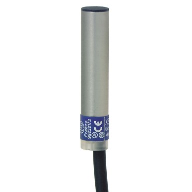 XS106B3NAL2 - Inductive sensor XS1 ?6.5, L33mm, brass, Sn2.5mm, 12..24VDC, cable 2m - Schneider Electric - Inductive sensor XS1 ?6.5, L33mm, brass, Sn2.5mm, 12..24VDC, cable 2m - Schneider Electric - 0