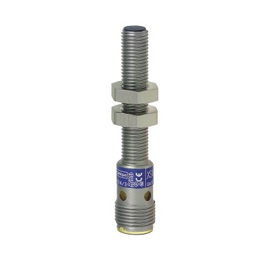 XS108BLNAM12 - Inductive sensor XS1 M8, L61mm, brass, Sn1.5mm, 12..24VDC, M12 - Schneider Electric - Inductive sensor XS1 M8, L61mm, brass, Sn1.5mm, 12..24VDC, M12 - Schneider Electric - 0