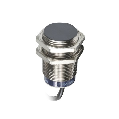 XS130B3PBL5 - Inductive sensor XS1 M30, L45mm, brass, Sn15mm, 12..24VDC, cable 5 m - Schneider Electric - Inductive sensor XS1 M30, L45mm, brass, Sn15mm, 12..24VDC, cable 5 m - Schneider Electric - 0