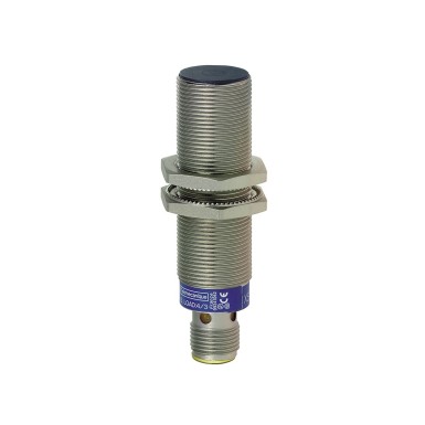 XS1M18MA250A - Inductive proximity sensors XS, inductive sensor XS1 M18, L75mm, brass, Sn5mm, 24...240VAC/DC, 7/8" - Schneider Electric - Inductive proximity sensors XS, inductive sensor XS1 M18, L75mm, brass, Sn5mm, 24...240VAC/DC, 7/8" - Schneider Electric - 0