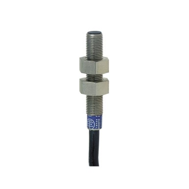 XS1N05NA310 - Inductive proximity sensors XS, inductive sensor XS1 M5, L28mm, brass, Sn1mm, 5..24VDC, cable 2m - Schneider Electric - Inductive proximity sensors XS, inductive sensor XS1 M5, L28mm, brass, Sn1mm, 5..24VDC, cable 2m - Schneider Electric - 0