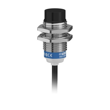 XS218B4PAL2 - Telemecanique - Inductive proximity sensors XS, inductive sensor XS2 M18, L41mm, brass, Sn16mm, 12...24 VDC, cable 2 m