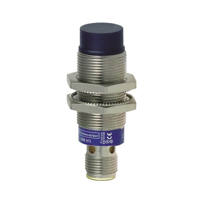 XS2N18NC410D - Inductive sensor XS2 M18, L49mm, brass, Sn8mm, 12..24VDC, M12 - Schneider Electric - Inductive sensor XS2 M18, L49mm, brass, Sn8mm, 12..24VDC, M12 - Schneider Electric - 0