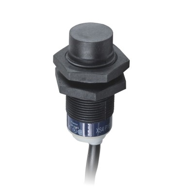 XS4P18AB110L2 - Inductive proximity sensors XS, inductive sensor XS4 M18, L40.6 mm, PBT, Sn8mm, 24...48 VDC, cable 10 m - Schneider Electric - Inductive proximity sensors XS, inductive sensor XS4 M18, L40.6 mm, PBT, Sn8mm, 24...48 VDC, cable 10 m - Schneider Electric - 0