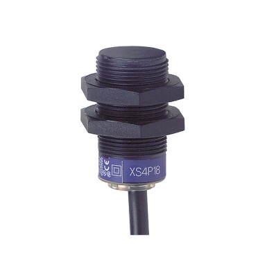 XS4P18PB340L1 - Telemecanique - Inductive proximity sensors XS, inductive sensor XS4 M18, L36mm, PPS, Sn8mm, 12...24 VDC, cable 5 m