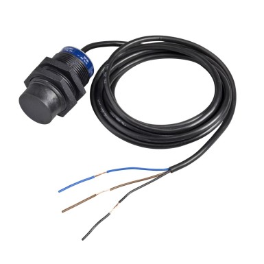 XS4P30AB120L1 - Inductive proximity sensors XS, inductive sensor XS4 M30, L53mm, PBT, Sn15mm, 12...24 VDC, cable 5 m - Schneider Electric - Inductive proximity sensors XS, inductive sensor XS4 M30, L53mm, PBT, Sn15mm, 12...24 VDC, cable 5 m - Schneider Electric - 0