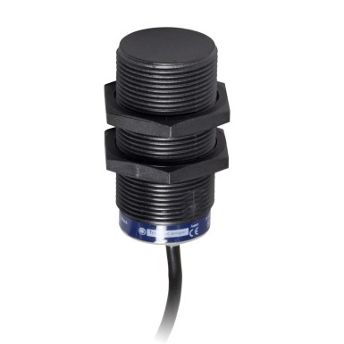 XS4P30AB9D2 - Inductive proximity sensors XS, inductive sensor XS4 M30, L53mm, PBT, Sn15mm, 12..24VDC, Cable 6m, Molex connector - Schneider Electric - Inductive proximity sensors XS, inductive sensor XS4 M30, L53mm, PBT, Sn15mm, 12..24VDC, Cable 6m, Molex connector - Schneider Electric - 0