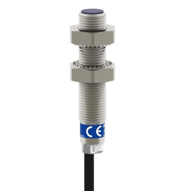 XS508B1DAL2 - Inductive proximity sensors XS, inductive sensor XS5 M8, L51mm, stainless, Sn1.5 mm, 12...48 VDC, cable 2 m - Schneider Electric - Inductive proximity sensors XS, inductive sensor XS5 M8, L51mm, stainless, Sn1.5 mm, 12...48 VDC, cable 2 m - Schneider Electric - 1