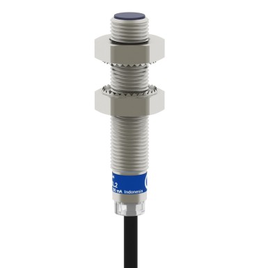 XS508B1DAL2 - Inductive proximity sensors XS, inductive sensor XS5 M8, L51mm, stainless, Sn1.5 mm, 12...48 VDC, cable 2 m - Schneider Electric - Inductive proximity sensors XS, inductive sensor XS5 M8, L51mm, stainless, Sn1.5 mm, 12...48 VDC, cable 2 m - Schneider Electric - 4