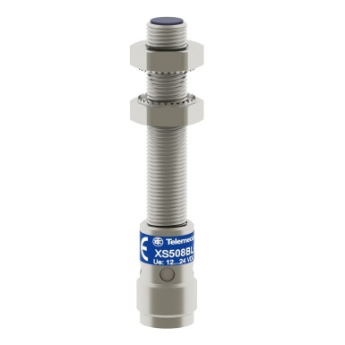 XS508BLNAM12 - Inductive proximity sensors XS, inductive sensor XS5 M8, L62mm, stainless, Sn1.5 mm, 12...48 VDC, M12 - Schneider Electric - Inductive proximity sensors XS, inductive sensor XS5 M8, L62mm, stainless, Sn1.5 mm, 12...48 VDC, M12 - Schneider Electric - 4