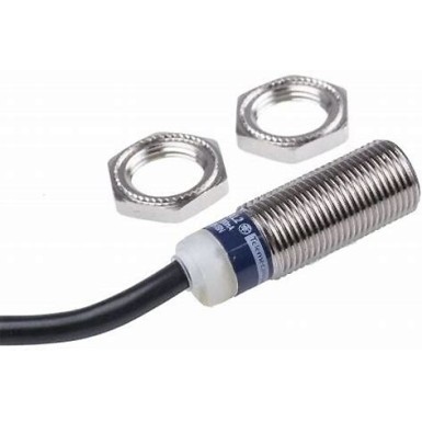 XS512B1NAL2 - Telemecanique - Inductive proximity sensors XS, inductive sensor XS5 M12, L35mm, brass, Sn2mm, 12...24 VDC, cable 2 m