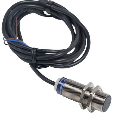 XS518B1DAL2TF - Inductive proximity sensors XS, inductive sensor XS5 M18, L56mm, brass, Sn5mm, 12..48VDC, cable 2m - Schneider Electric - Inductive proximity sensors XS, inductive sensor XS5 M18, L56mm, brass, Sn5mm, 12..48VDC, cable 2m - Schneider Electric - 0