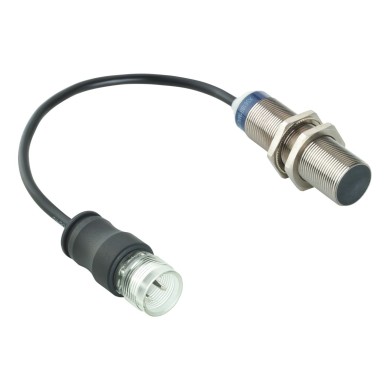 XS530B1DAL01G - Inductive proximity sensors XS, inductive sensor XS5 M30, L62mm, brass, Sn10mm, 12...48 VDC, M18 0.15 m - Schneider Electric - Inductive proximity sensors XS, inductive sensor XS5 M30, L62mm, brass, Sn10mm, 12...48 VDC, M18 0.15 m - Schneider Electric - 0