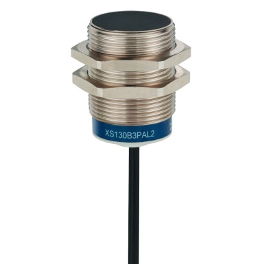 XS530B1DAL2TF - Inductive proximity sensors XS, inductive sensor XS5 M30, L62mm, brass, Sn10mm, 12...48 VDC, cable 2 m - Schneider Electric - Inductive proximity sensors XS, inductive sensor XS5 M30, L62mm, brass, Sn10mm, 12...48 VDC, cable 2 m - Schneider Electric - 0