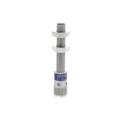 XS608B1NAM12 - Inductive proximity sensors XS, inductive sensor XS6 M8, L62mm, stainless, Sn2.5 mm, 12...48 VDC, M12 - Schneider Electric - Inductive proximity sensors XS, inductive sensor XS6 M8, L62mm, stainless, Sn2.5 mm, 12...48 VDC, M12 - Schneider Electric - 1