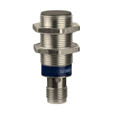 XS618B1PBM12TF - Telemecanique - Inductive proximity sensors XS, inductive sensor XS6 M18, L74mm, brass, Sn8mm, 12...48 VDC, M12