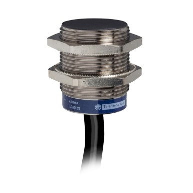 XS630B3DAL2 - Inductive proximity sensors XS, inductive sensor XS6 M30, L44mm, brass, Sn15mm, 12...24 VDC, cable 2 m - Schneider Electric - Inductive proximity sensors XS, inductive sensor XS6 M30, L44mm, brass, Sn15mm, 12...24 VDC, cable 2 m - Schneider Electric - 0