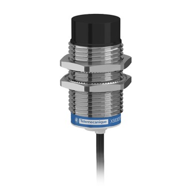 XS630B5NAL2 - Telemecanique - Inductive proximity sensors XS, inductive sensor XS6 M30, L64mm, brass, Sn30mm, 12...48 VDC, cable 2 m