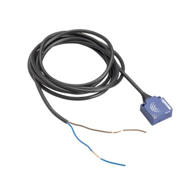 XS8E1A1MAL5 - Inductive proximity sensors XS, inductive sensor XS8 26x26x13, PBT, Sn15mm, 24...240VAC/DC, cable 5 m - Schneider Electric - Inductive proximity sensors XS, inductive sensor XS8 26x26x13, PBT, Sn15mm, 24...240VAC/DC, cable 5 m - Schneider Electric - 0