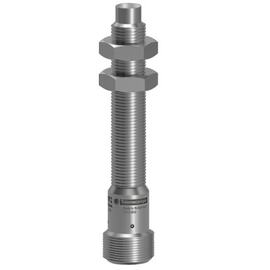 XS908R4PAM12 - Telemecanique - Inductive proximity sensors XS, inductive sensor XS9 M8, L66mm, full SS 303, Sn6 mm, 12...24 VDC, M12