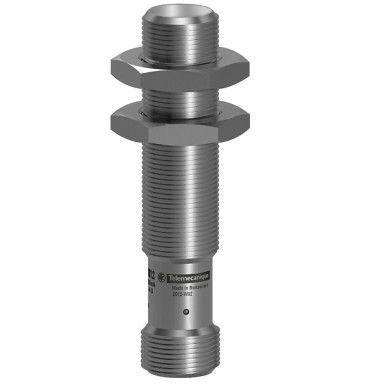 XS912RWPAM12 - Telemecanique - Inductive proximity sensors XS, inductive sensor XS9 M12, L60mm, full SS 303, Sn6 mm, 12...24 VDC, M12