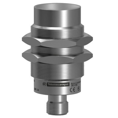XS930R4PAM12 - Telemecanique - Inductive proximity sensors XS, inductive sensor XS9 M30, L64mm, full SS 303, Sn40 mm, 12...24 VDC, M12